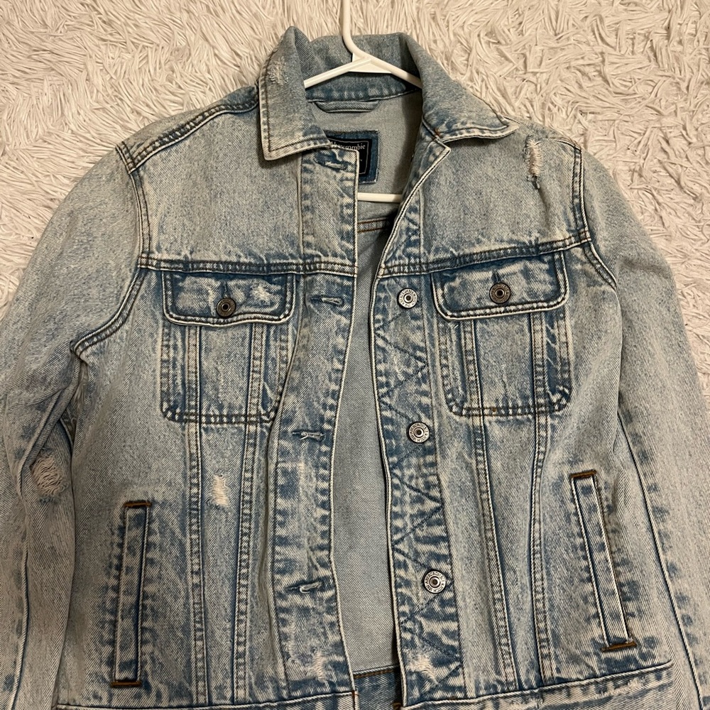 abercrombie jean jacket